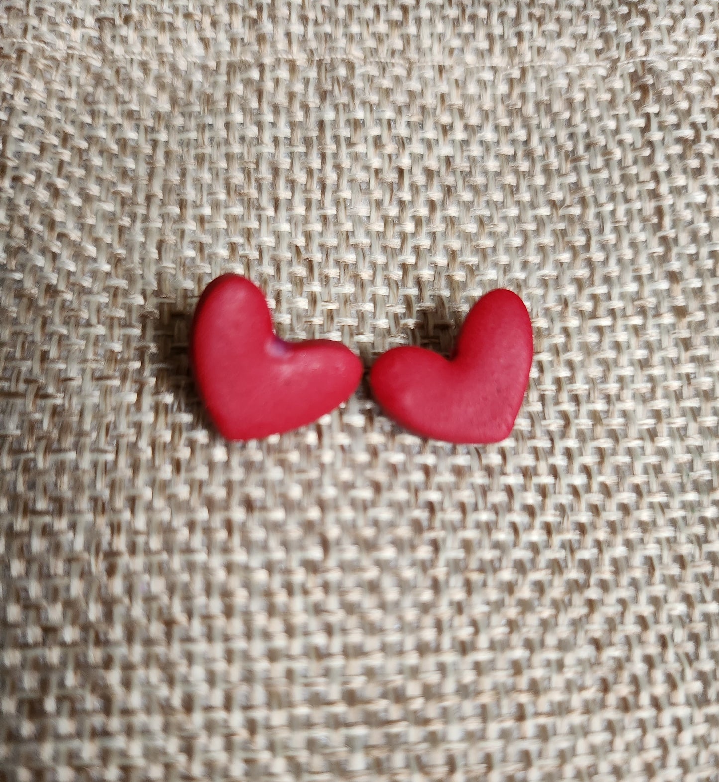 Red Heart studs