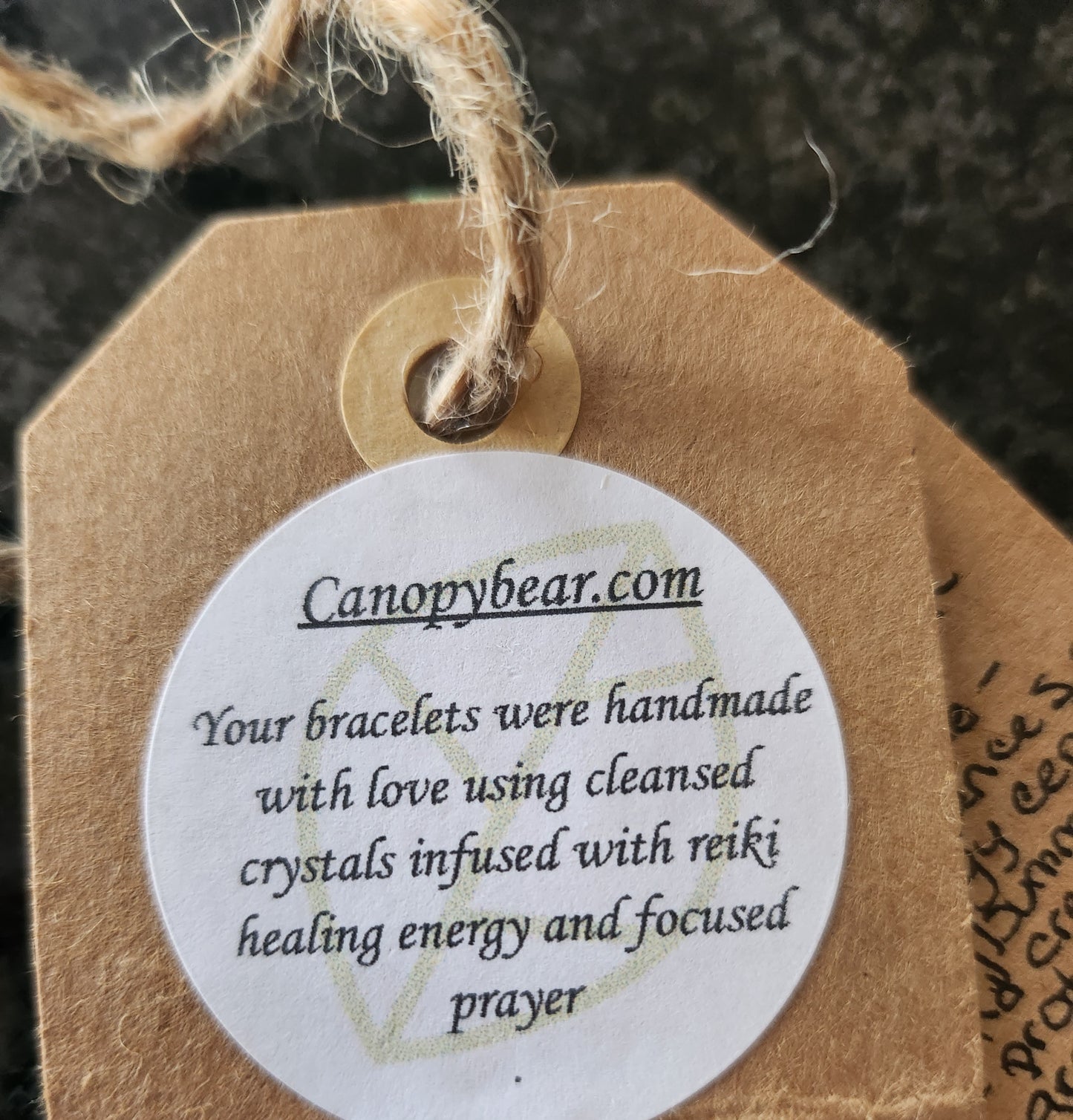 Reiki Infused Crystal bracelet - Water Divine