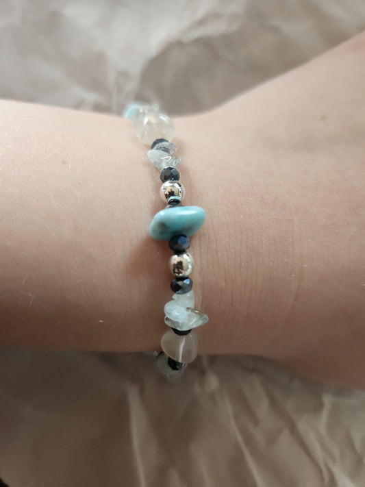 Reiki Infused Crystal bracelet - Water Divine