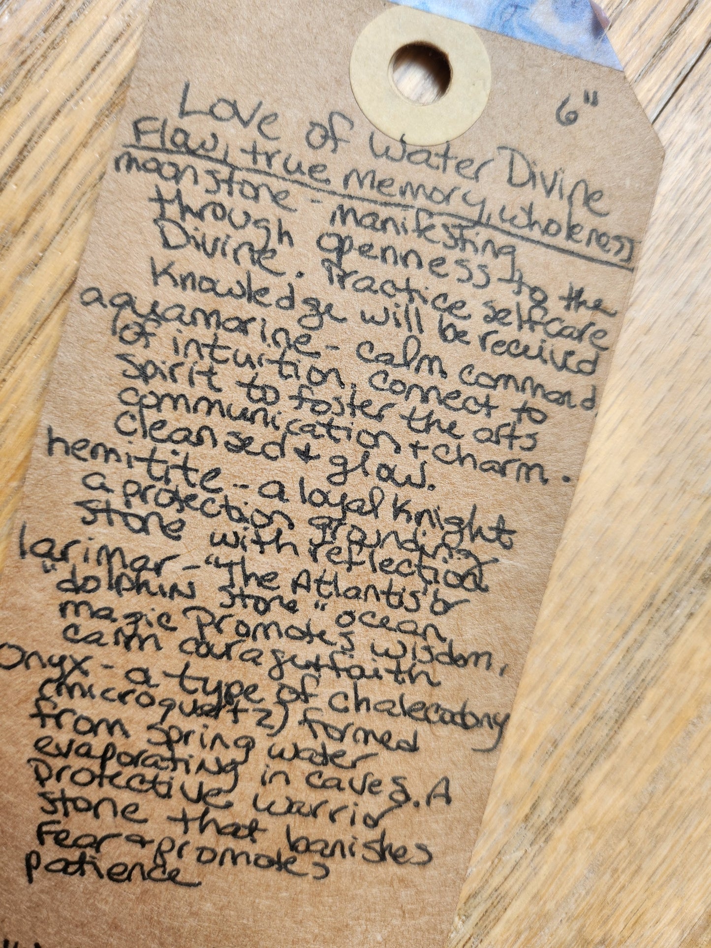 Reiki Infused Crystal bracelet - Water Divine