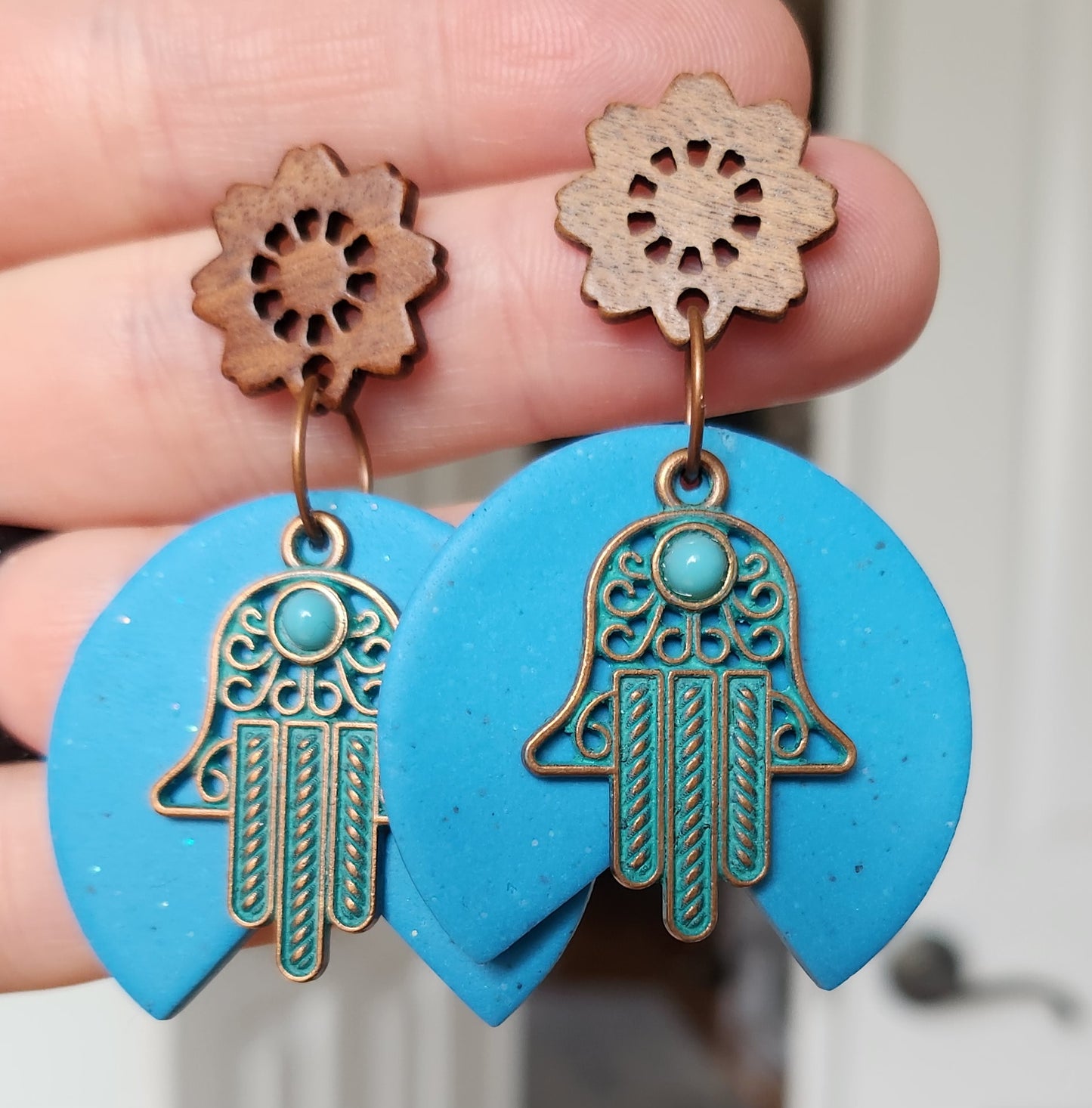 Hamsa dangles