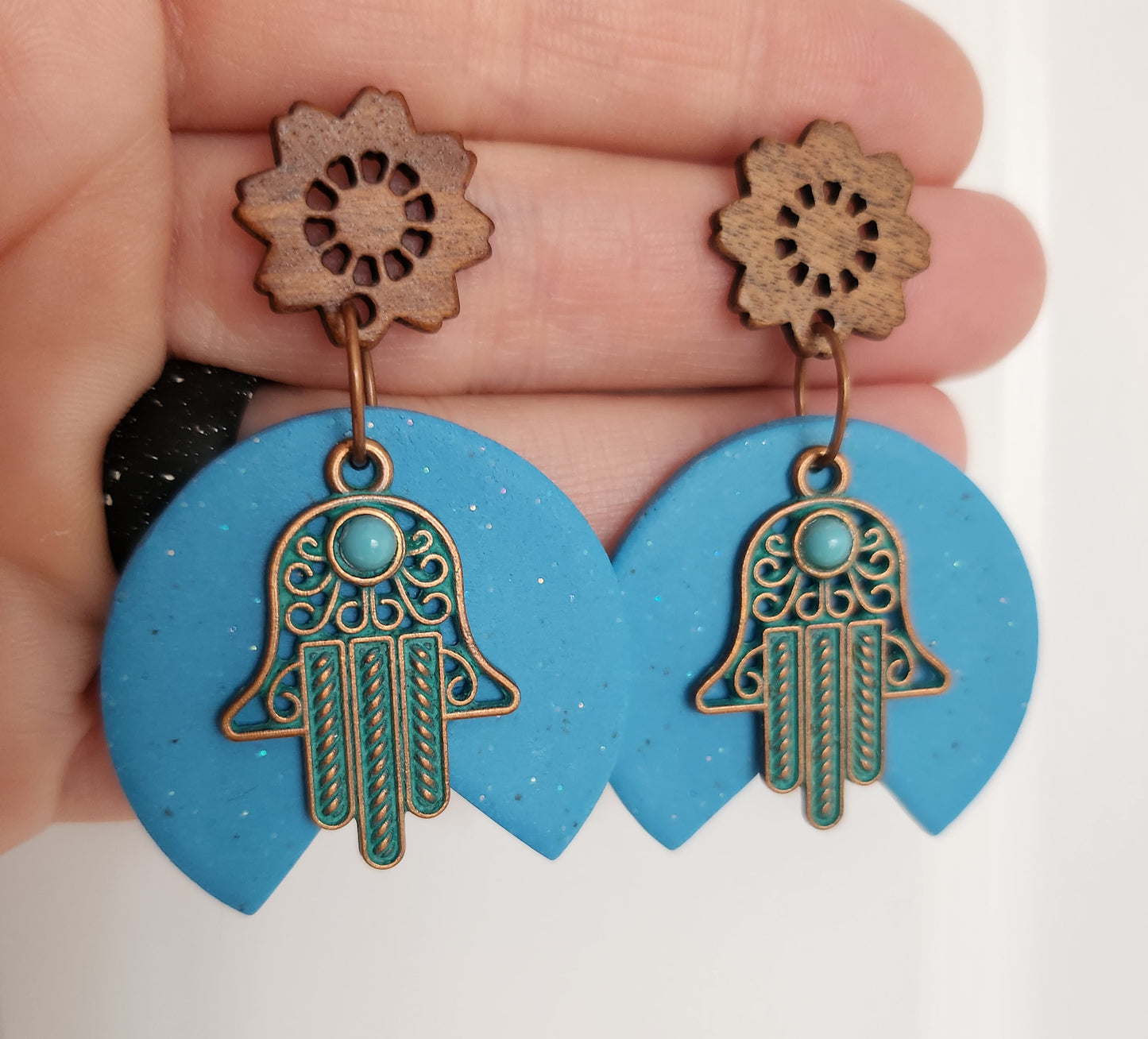 Hamsa dangles