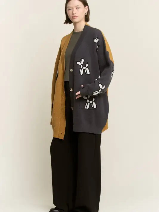 Balloon Dog Magic 8 Ball Cardigan