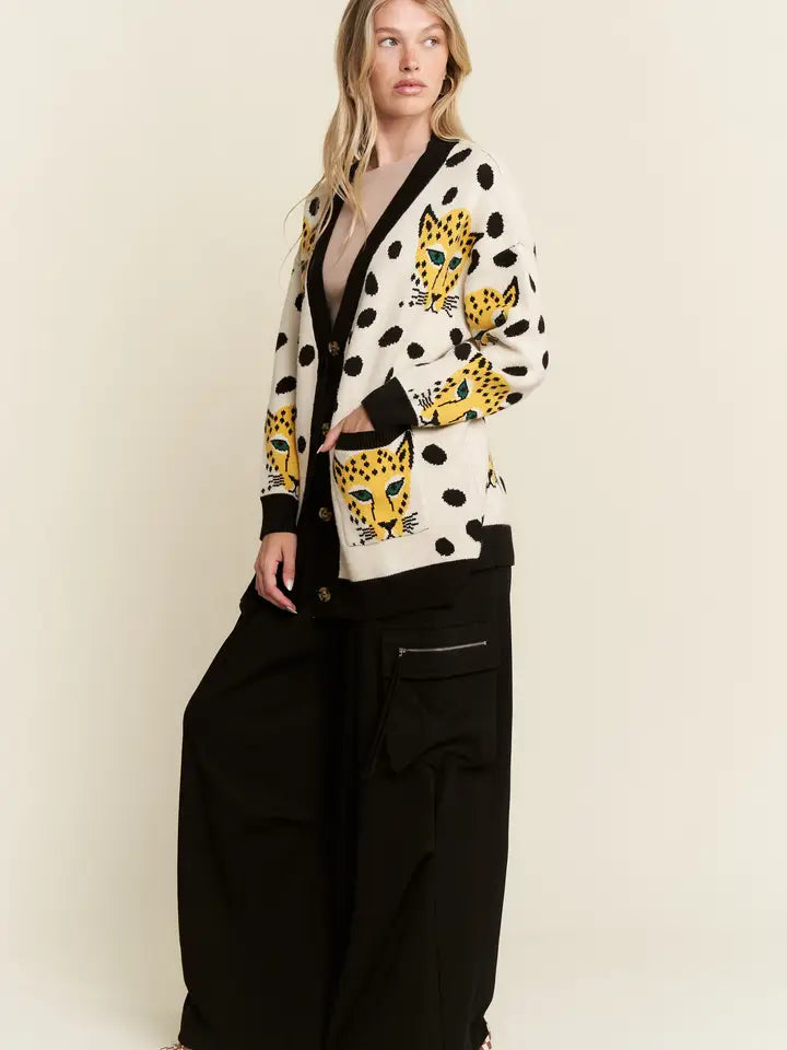 Cheetah Cardigan
