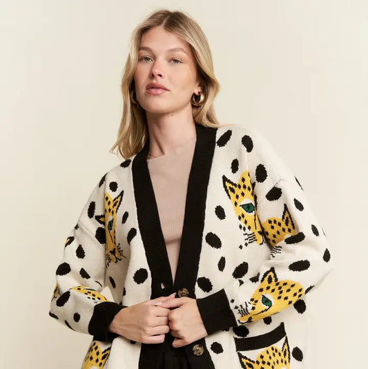 Cheetah Cardigan