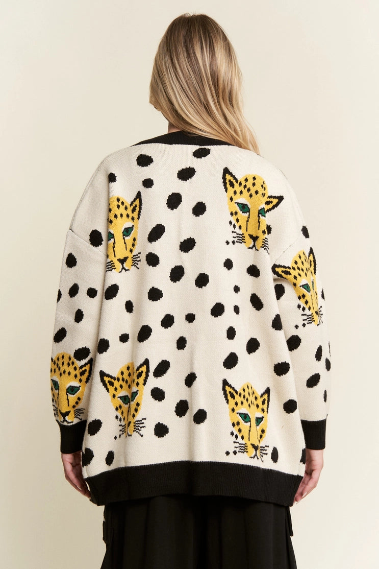 Cheetah Cardigan