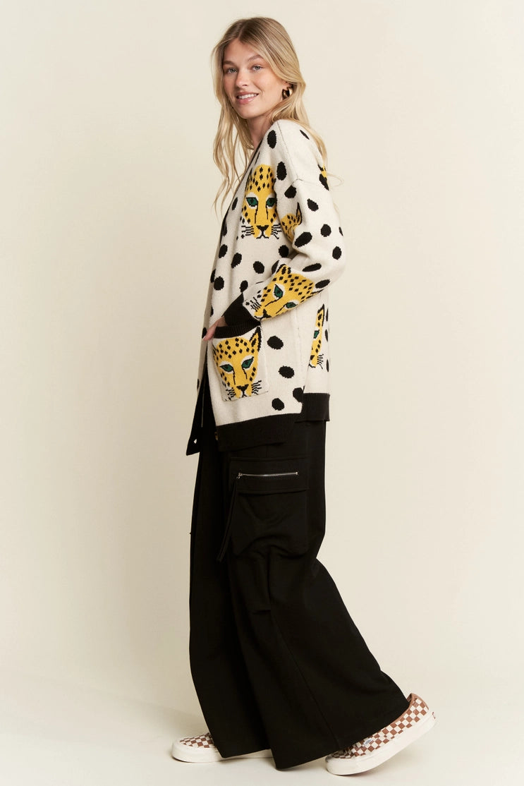Cheetah Cardigan