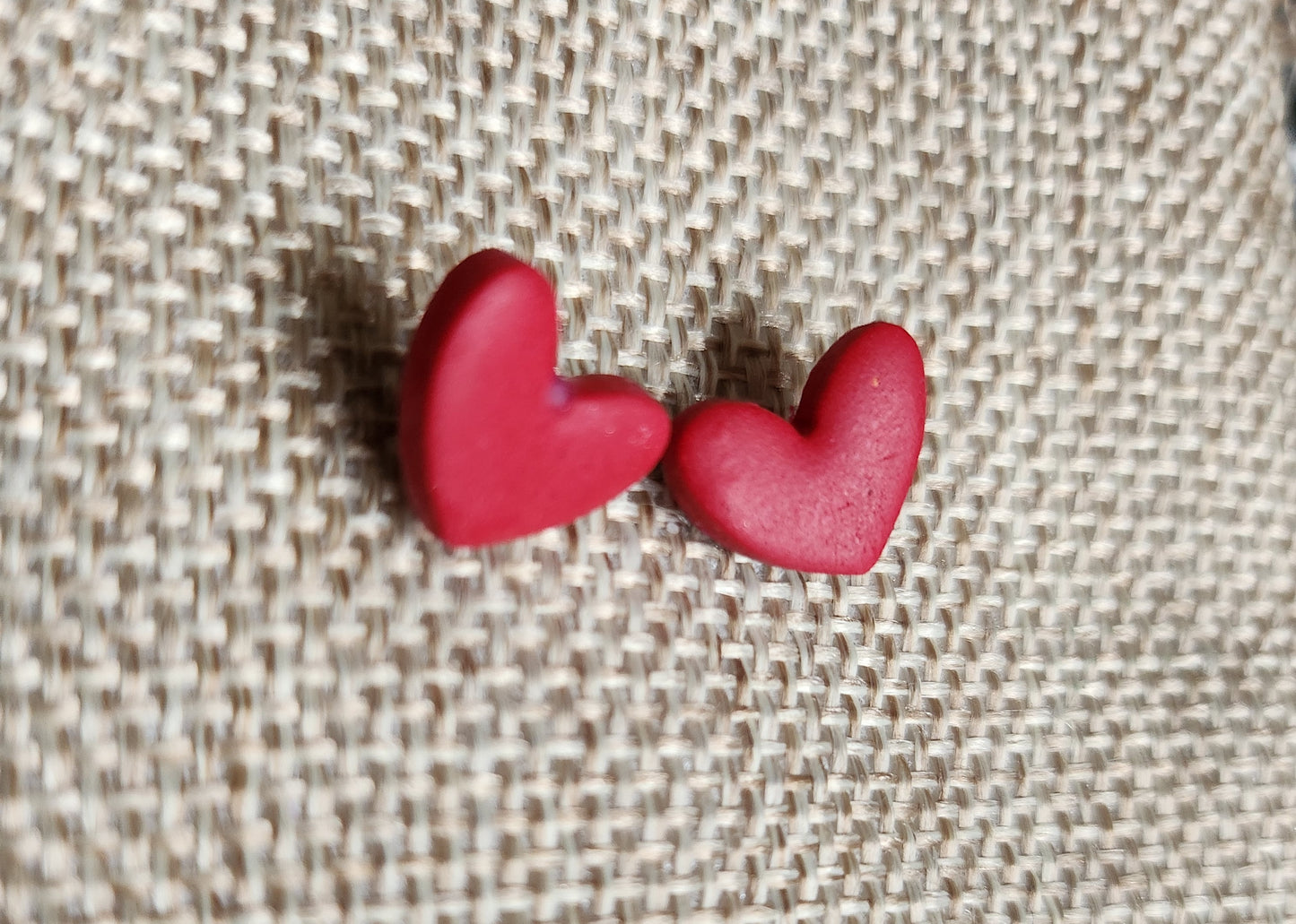 Red Heart studs
