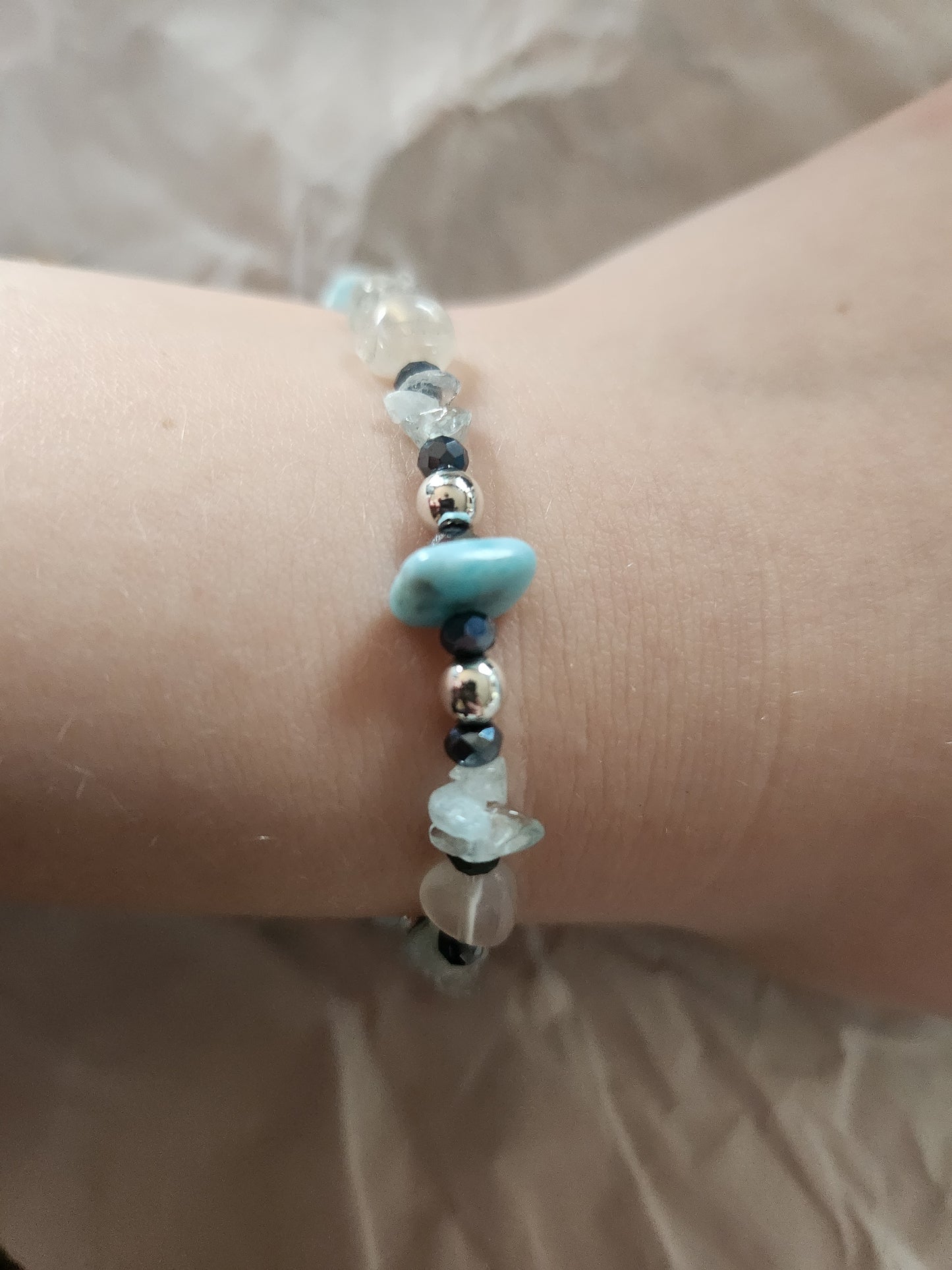 Reiki Infused Crystal bracelet - Water Divine