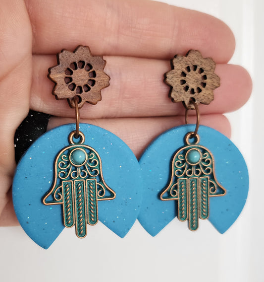 Hamsa dangles